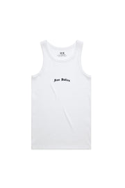 IB Ribbed Tank (White)